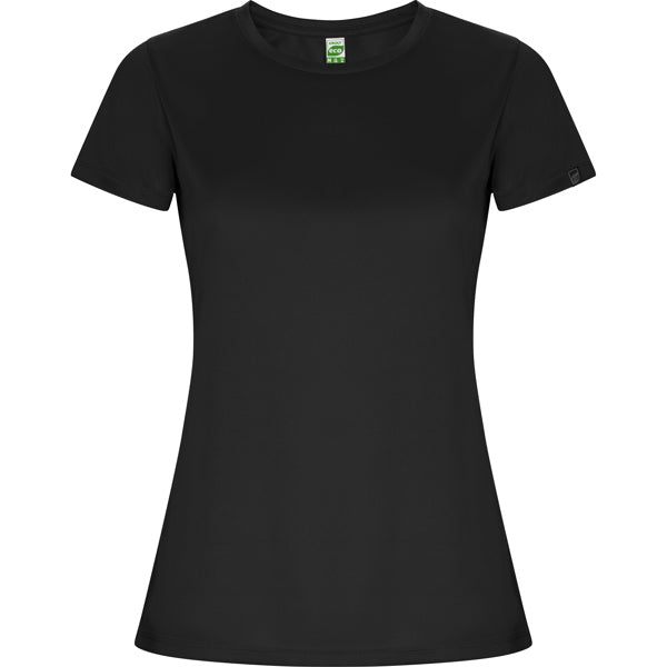 Roly Imola Woman women's T-shirt in dark lead, ready for logo printing or embroidery