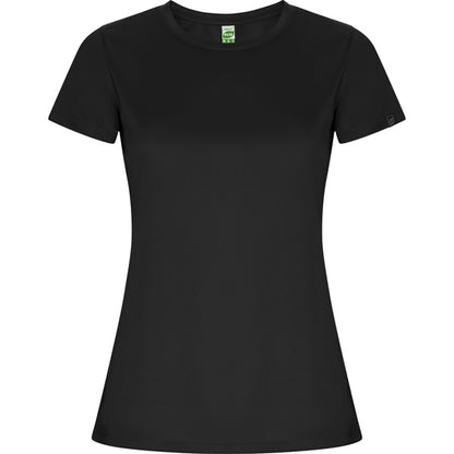 Roly Imola Woman women's T-shirt in dark lead, ready for logo printing or embroidery
