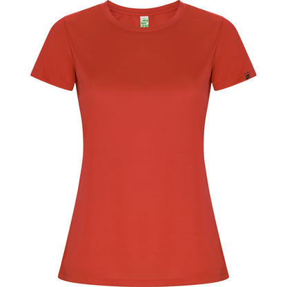 Roly Imola Woman women's T-shirt in red, ready for logo printing or embroidery