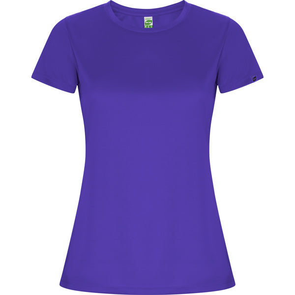 Roly Imola Woman women's T-shirt in mauve, ready for logo printing or embroidery
