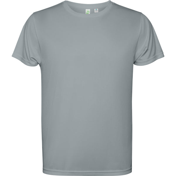 Roly Estoril men's T-shirt in grey, ready for logo printing or embroidery