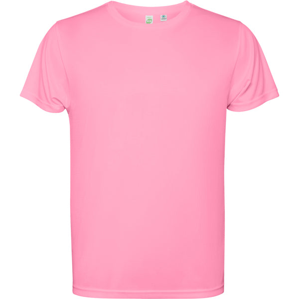Roly Estoril men's T-shirt in silk pink, ready for logo printing or embroidery