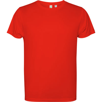 Roly Estoril men's T-shirt in red, ready for logo printing or embroidery