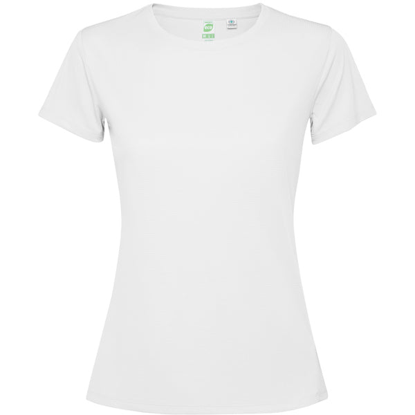 Roly Estoril Woman women's T-shirt in white, ready for logo printing or embroidery