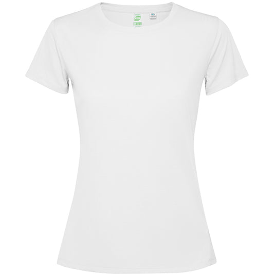 Roly Estoril Woman women's T-shirt in white, ready for logo printing or embroidery