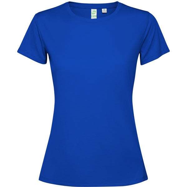 Roly Estoril Woman women's T-shirt in royal blue, ready for logo printing or embroidery