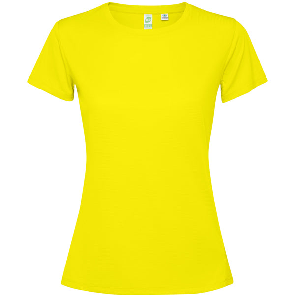 Roly Estoril Woman women's T-shirt in fluor yellow, ready for logo printing or embroidery