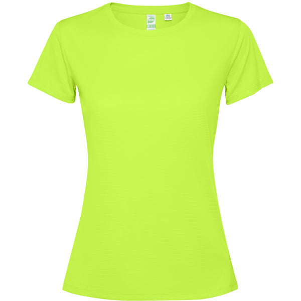 Roly Estoril Woman women's T-shirt in fluor green, ready for logo printing or embroidery