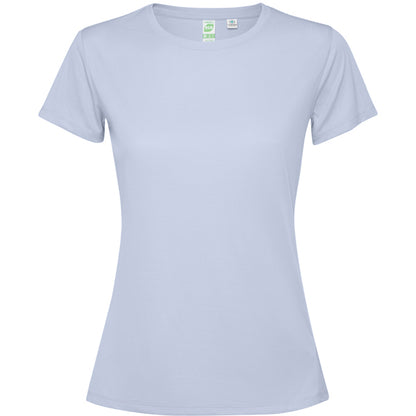 Roly Estoril Woman women's T-shirt in zen blue, ready for logo printing or embroidery