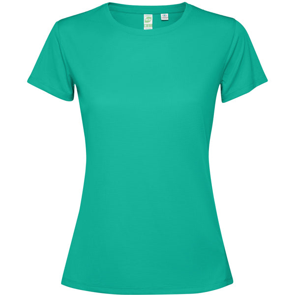 Roly Estoril Woman women's T-shirt in jade, ready for logo printing or embroidery