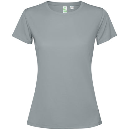 Roly Estoril Woman women's T-shirt in grey, ready for logo printing or embroidery