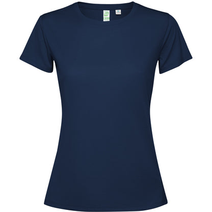 Roly Estoril Woman women's T-shirt in navy blue, ready for logo printing or embroidery
