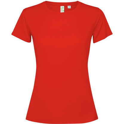 Roly Estoril Woman women's T-shirt in red, ready for logo printing or embroidery