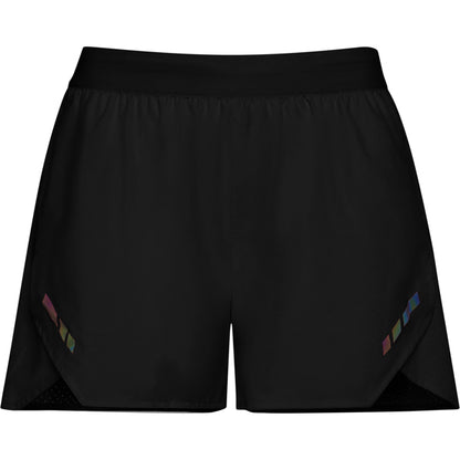 Roly Stratos women's shorts in black, ready for logo printing or embroidery