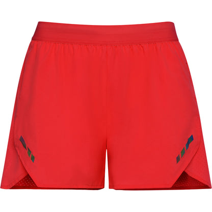 Roly Stratos women's shorts in red, ready for logo printing or embroidery