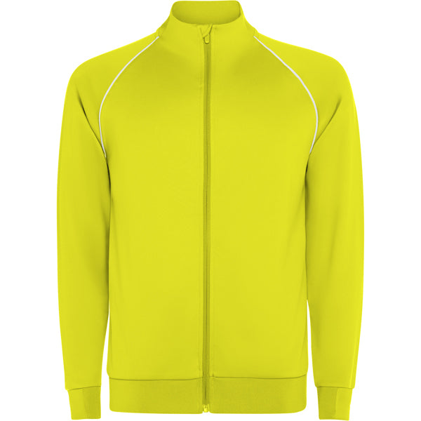 Roly Valier unisex sweatshirt in fluor yellow, ready for logo printing or embroidery