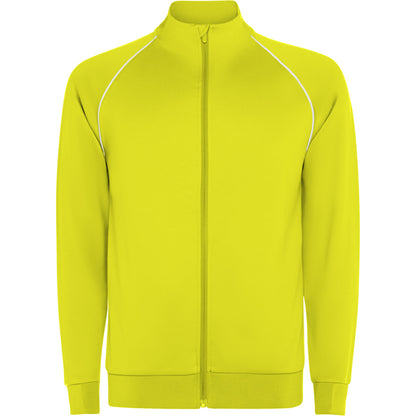 Roly Valier unisex sweatshirt in fluor yellow, ready for logo printing or embroidery