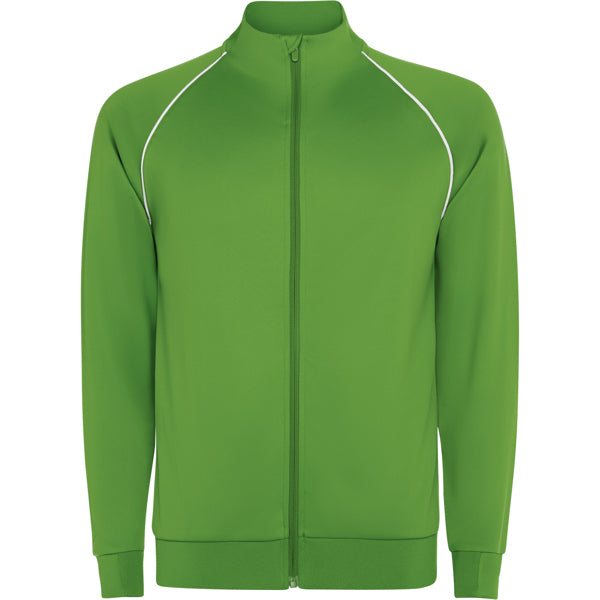 Roly Valier unisex sweatshirt in fern green, ready for logo printing or embroidery