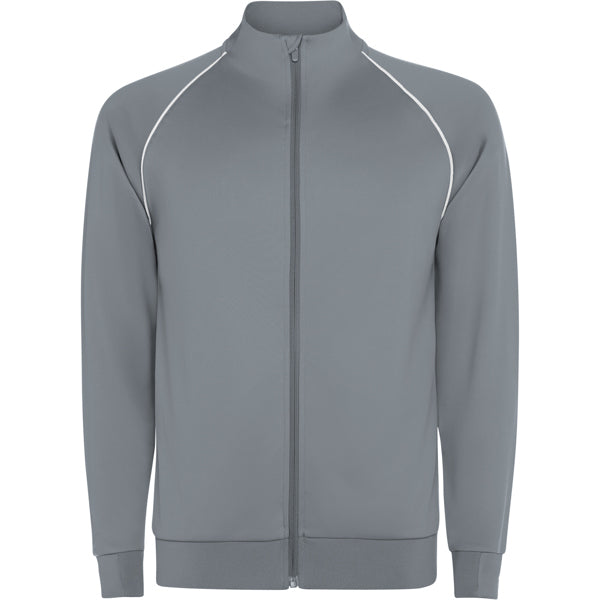 Roly Valier unisex sweatshirt in grey, ready for logo printing or embroidery