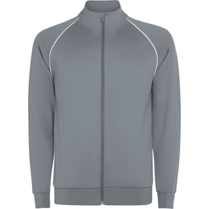 Roly Valier unisex sweatshirt in grey, ready for logo printing or embroidery