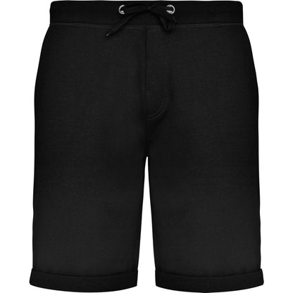 Roly Spiro men's shorts in black, ready for logo printing or embroidery
