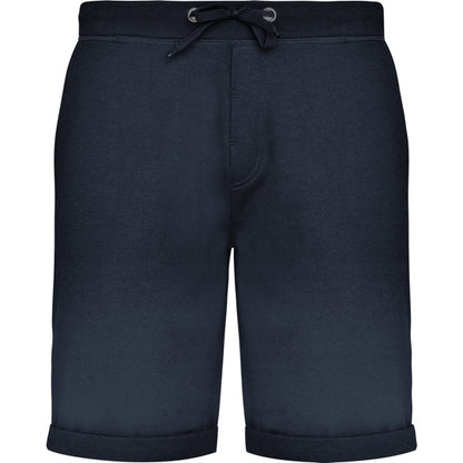 Roly Spiro men's shorts in navy blue, ready for logo printing or embroidery