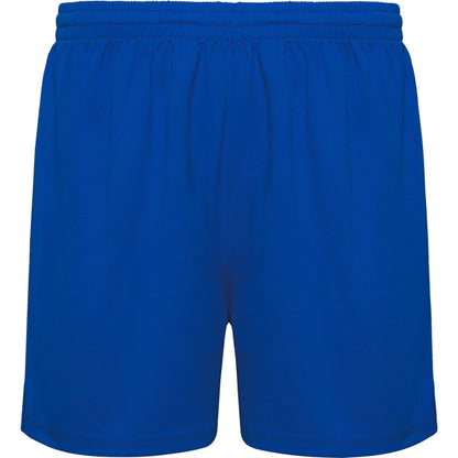 Roly Player men's shorts in royal blue, ready for logo printing or embroidery