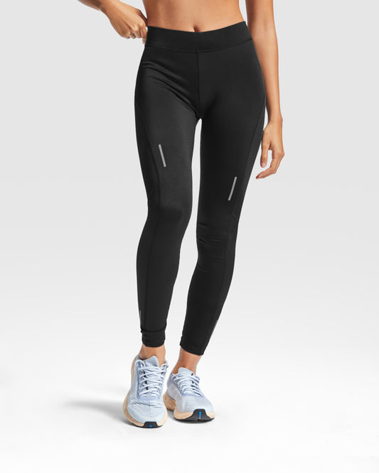 Roly Adelaida women's leggings in black, alternative view, ready for logo printing or embroidery