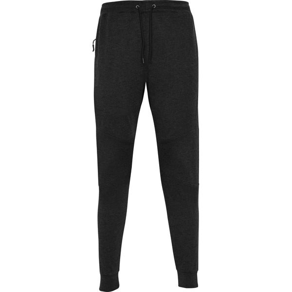 Roly Cerler men's trousers in heather black, ready for logo printing or embroidery