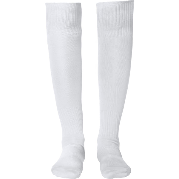 Roly Soccer men's socks in white, ready for logo printing or embroidery