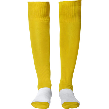 Roly Soccer men's socks in yellow, ready for logo printing or embroidery