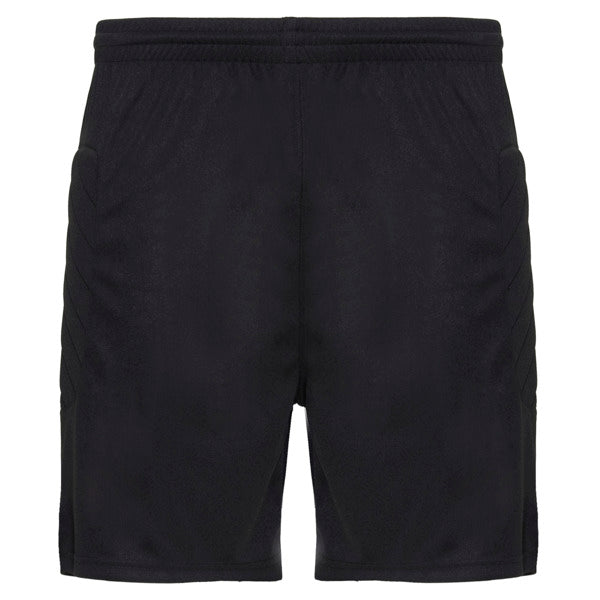 Roly Arsenal men's shorts in black, ready for logo printing or embroidery
