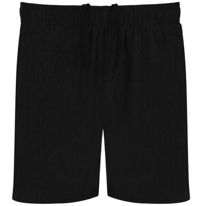 Roly Celtic men's shorts in black, ready for logo printing or embroidery