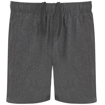 Roly Celtic men's shorts in heather black, ready for logo printing or embroidery