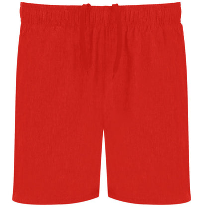 Roly Celtic men's shorts in red, ready for logo printing or embroidery