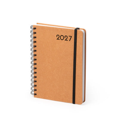 Stamina Kurtis recycled leather diary A5, ready for logo printing
