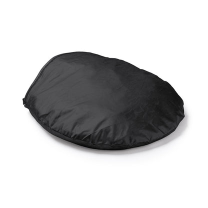 Stamina Prisma polyester car sun shield in black, ready for logo printing