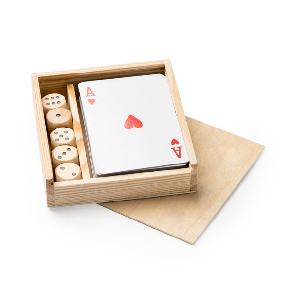Stamina Brisca set of 2 table games, ready for logo printing