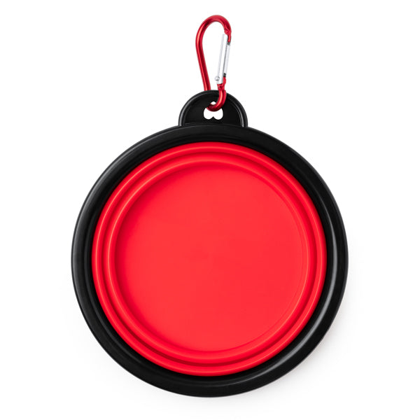 Stamina Shira tPR pet accessory in red, ready for laser engraving