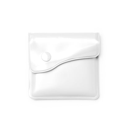 Stamina Cenix pVC and aluminium ashtray in white, ready for logo printing