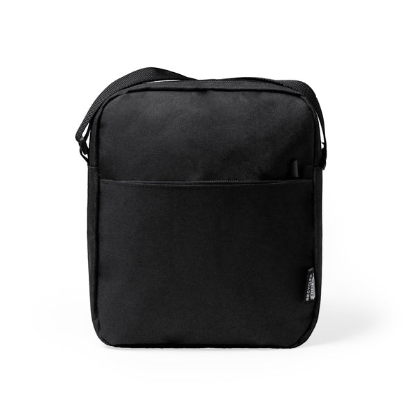 Stamina Klein RPET tote bag in black, ready for logo printing