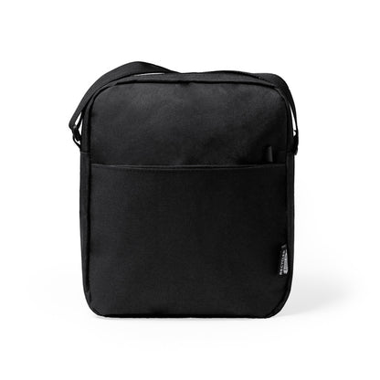 Stamina Klein RPET tote bag in black, ready for logo printing