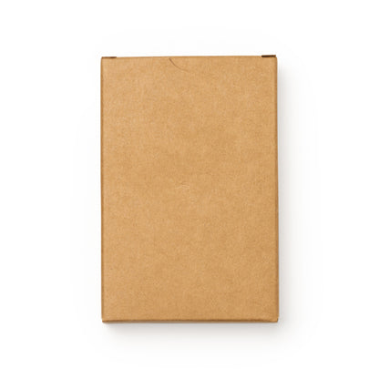 Stamina Naipe recycled cardboard game in beige, ready for logo printing