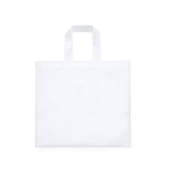 Stamina Paku 70 gsm non-woven tote bag in white, ready for logo printing