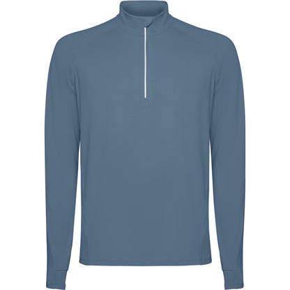 Roly Estambul men's sweatshirt in storm blue, ready for logo printing or embroidery