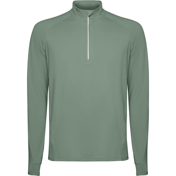 Roly Estambul men's sweatshirt in laurel green, ready for logo printing or embroidery