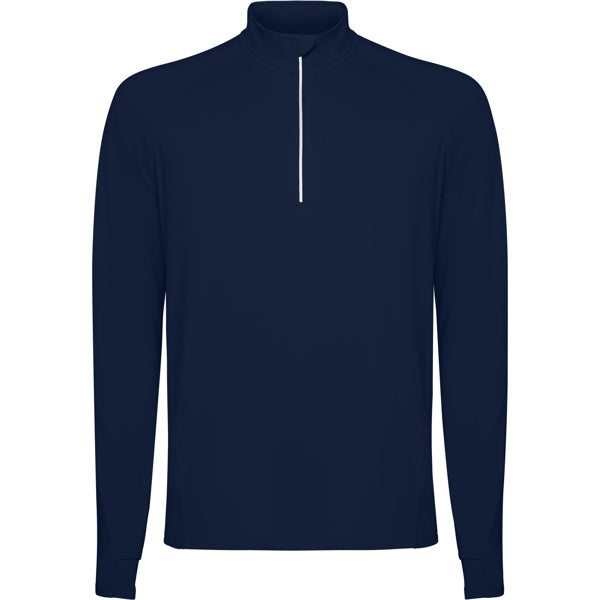 Roly Estambul men's sweatshirt in navy blue, ready for logo printing or embroidery