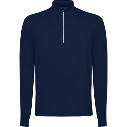 Roly Estambul men's sweatshirt in navy blue, ready for logo printing or embroidery