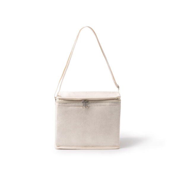 Stamina Tovar cotton cooler bag in beige, ready for logo printing