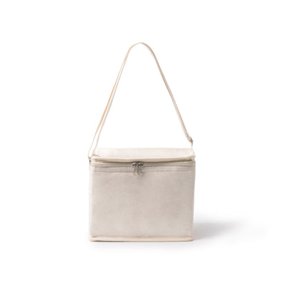 Stamina Tovar cotton cooler bag in beige, ready for logo printing